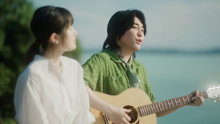 ミセス大森元貴＆福本莉子、CM初共演 ニュージランドで「点描の唄」アコースティックver.披露