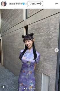 “日本一強いアナ”堀江聖夏、現在と幼少期の比較動画公開 全力の瓦割りに「チャイナドレスで割ってるのすごい」「元気が出る動画」