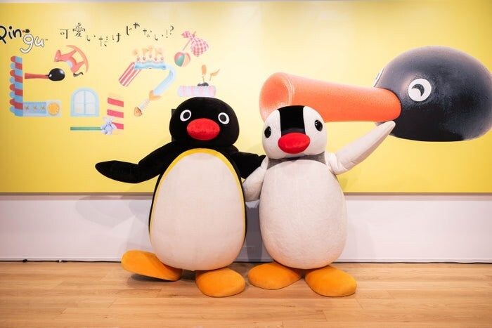 有楽町で「可愛いだけじゃない！？ピングー展」開幕、貴重なクレイモデルや資料展示で魅力を再発見