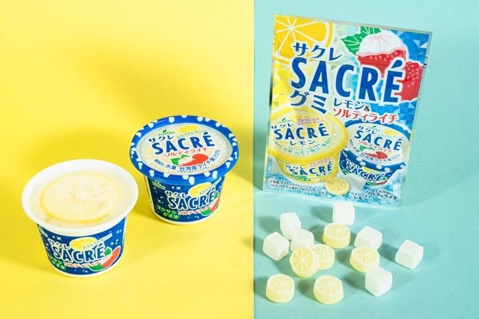 ファミマ限定サクレ「ソルティライチ」登場、ひんやり美味しく塩分補給 コラボグミからも2種入りアソート仲間入り