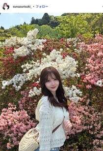 仮面高校生の妹で話題・すなずりかりん、裸眼で吉川愛風メイク「可愛すぎる」「しっかり研究したの伝わる」と反響