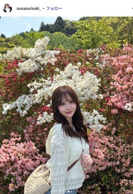 仮面高校生の妹で話題・すなずりかりん、裸眼で吉川愛風メイク「可愛すぎる」「しっかり研究したの伝わる」と反響