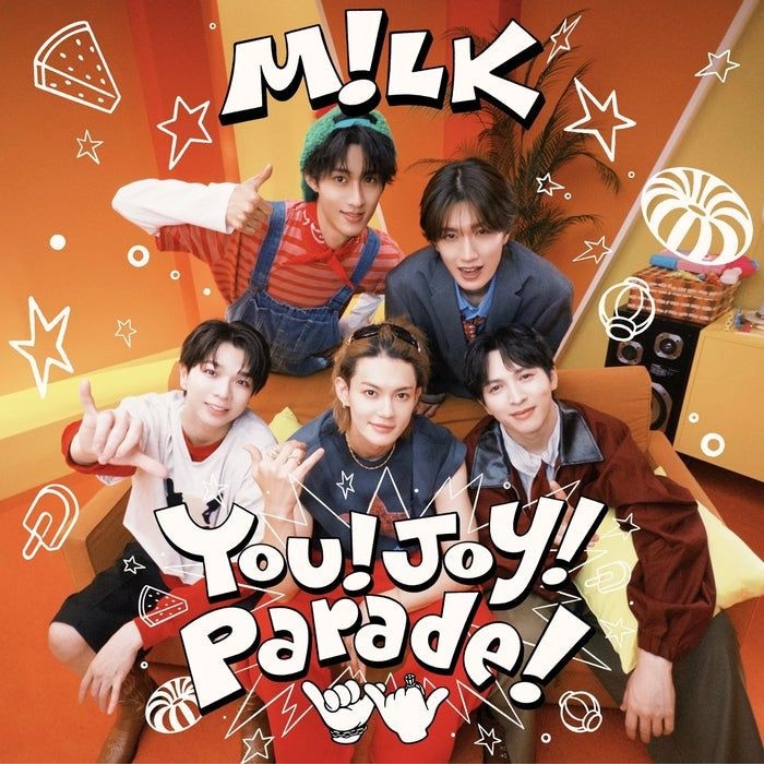 M!LK、5ヶ月連続リリース企画第4弾「You！Joy！Parade！」リリース 夏らしさ連想させるジャケ写も公開