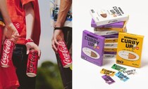 「コカ・コーラ」HUMAN MADE限定デザイン缶第2弾、名店カレーもファミマに同時登場