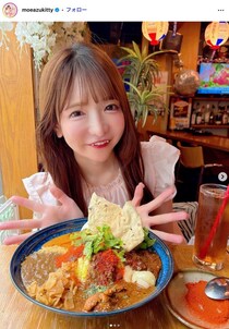大食い女王・もえのあずき、大胆美ボディ全開の水着姿に反響「スタイル抜群」「メリハリボディで二度見した」の声