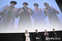 timelesz佐藤勝利、イベントでメンバーからサプライズ 映画鑑賞誘われるも「まずは1人で行くかも」理由明かす【君と花火と約束】