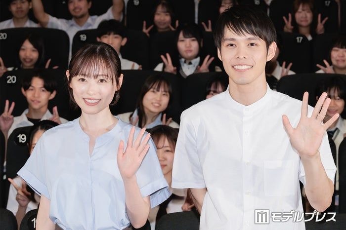 福原遥、撮影中の“ハプニング”告白「結構大変で…」細田佳央太と高校生限定プレミア登場【あの星が降る丘で、君とまた出会いたい。】