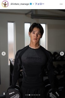 「シャッフルアイランド」しんたろう（真子心太朗）、伊江島満喫ショット公開 鍛え上げられた肉体美に「海で会ったら二度見しちゃう」「カッコよさが限界突破してる」と反響