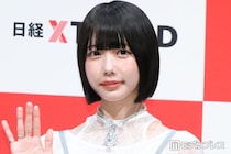 あの、ミニワンピから美脚チラリ 路上ショットに「スタイル抜群」「透明感がすごい」と反響