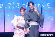 【今日好き夏まつり】倉澤俊＆谷村優真“しゅんゆま”カップル、“ほっぺツン”でラブラブ登場 デート中のハプニング明かす