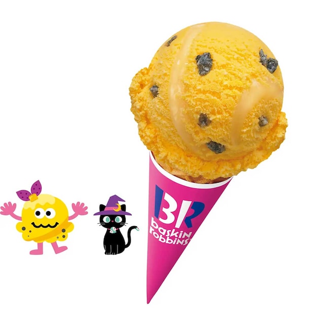 【サーティワン】新作は黒ごま入り「おさつバター」！　ハロウィン期間限定なくなり次第終了の画像2