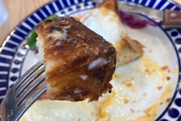 プリンでおなじみ【パステル】989円「悶絶モーニング」とは？「デカくて甘くて、しょっぱくて最高！」の画像10