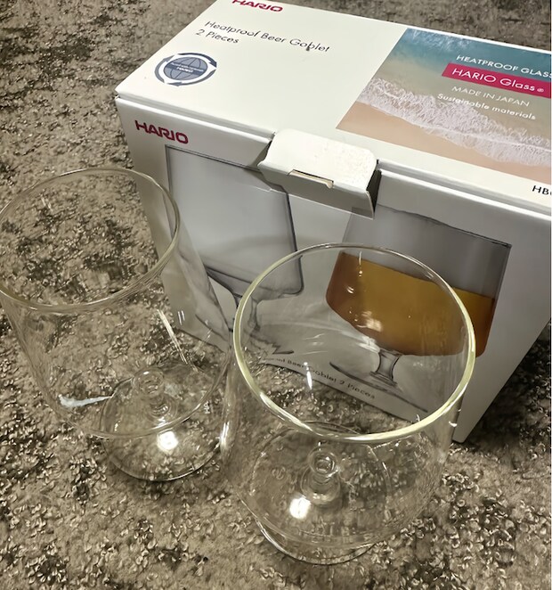 セレクトショップで買ったワイングラス、Amazonで検索したら「ギャース!!!」24％オフ……の画像1