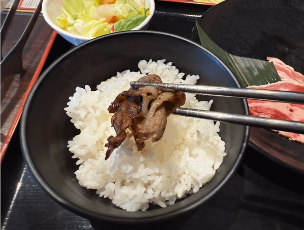 増加中の焼肉チェーン【カルビ大将】1,298円ランチ「牛バラカルビ定食」の画像9