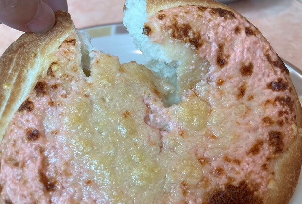 【サイゼリヤ】店舗限定メニュー250円「タラコフォッカチオ」食べたらの画像3