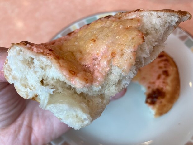 【サイゼリヤ】店舗限定メニュー250円「タラコフォッカチオ」食べたらの画像4