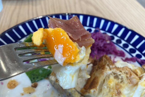 プリンでおなじみ【パステル】989円「悶絶モーニング」とは？「デカくて甘くて、しょっぱくて最高！」の画像7