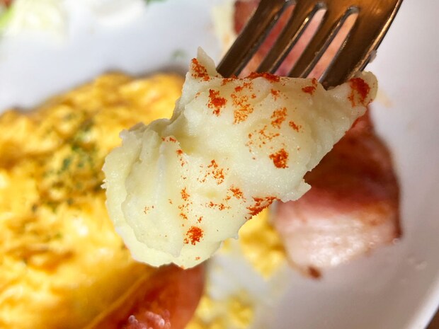 【びっくりドンキー】「880円モーニング」は“デカい”だけじゃない！トロットロの「完ぺきなスクランブルエッグ」に感動！の画像17
