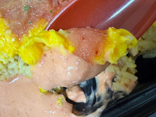 「ヤバい、おいしすぎる！」【ロピア】719円「新作オムライス」食べたら、明太子ソースが絶品！の画像10