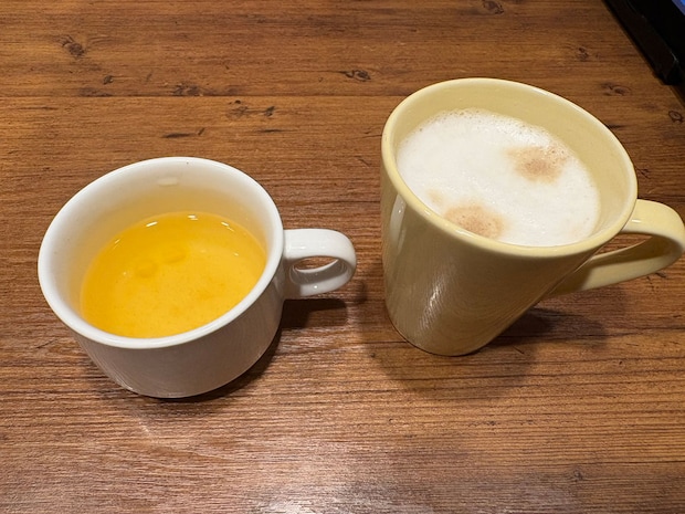 【ガスト】500円「モーニング」とろとろマスカルポーネクリームが幸せ！コッペパンとあんこと相性バツグンの画像5