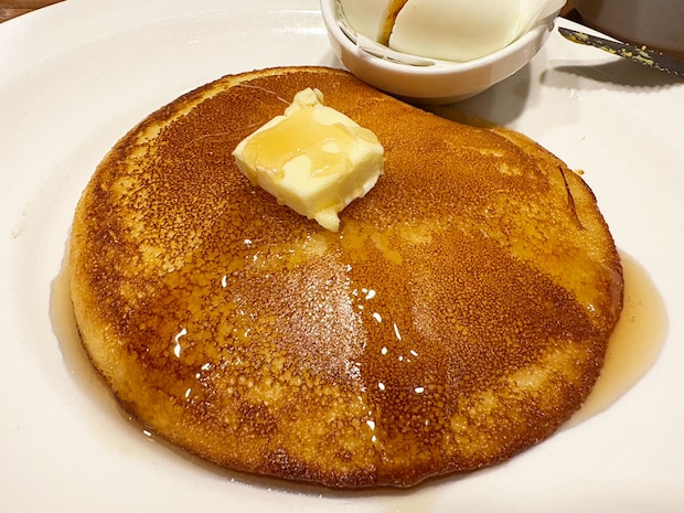 「ほかと明らかに違う！」【ガスト】600円「モーニング」はパンケーキが独特！見た目は「どら焼きの皮」？の画像7