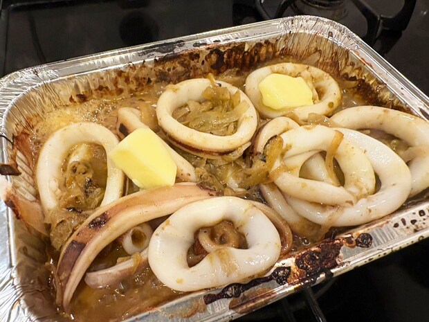 「ああten 、うまい」【角上魚類】580円「いか漁師焼き」が旨味爆弾！　直火OKの半調理商品、BBQにも最適の画像6