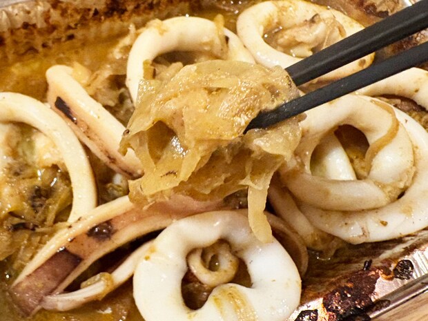 「ああten 、うまい」【角上魚類】580円「いか漁師焼き」が旨味爆弾！　直火OKの半調理商品、BBQにも最適の画像9