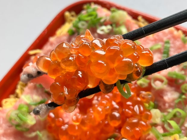 【角上魚類】600円で「いくらを口いっぱい頬張る幸せ！」永遠に食べていたい「いくら・ねぎとろ丼」の画像7