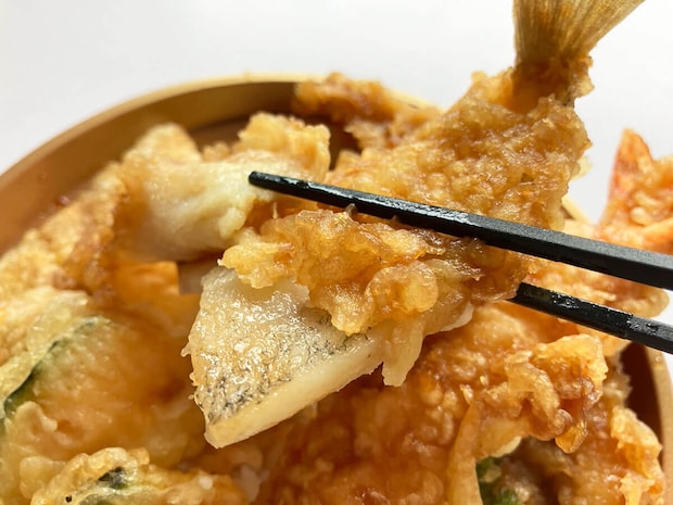 【角上魚類】名物「海鮮天丼」700円がすごい！　迷わず買うべき理由とは？の画像10