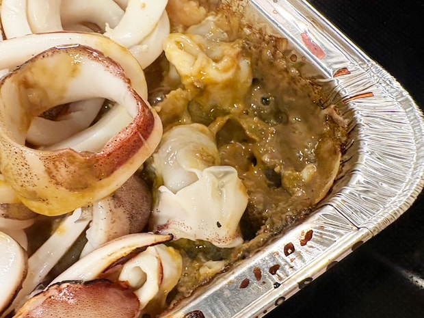 「ああten 、うまい」【角上魚類】580円「いか漁師焼き」が旨味爆弾！　直火OKの半調理商品、BBQにも最適の画像5