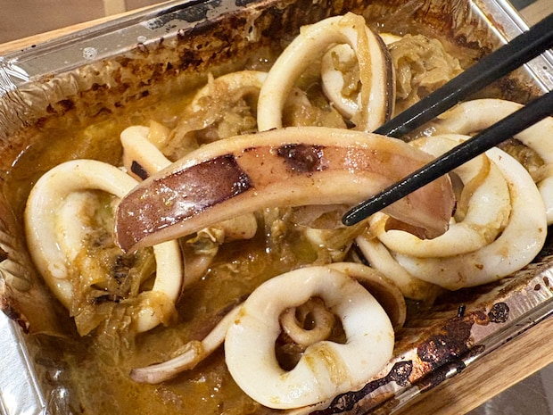 「ああten 、うまい」【角上魚類】580円「いか漁師焼き」が旨味爆弾！　直火OKの半調理商品、BBQにも最適の画像10