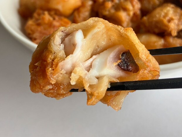 ＜校正中＆入力途中＞【角上魚類】売れ筋No.1「たこ唐揚げ」は4cmもあって、でかい！　衣がカリサク＆噛むたび“たこの旨味”の画像8