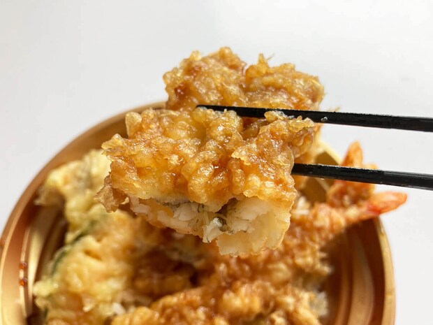 【角上魚類】名物「海鮮天丼」700円がすごい！　迷わず買うべき理由とは？の画像9