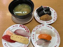 【回転寿司ランチ】「くら寿司」600円、「スシロー」780円セットなど5品実食！　「がってん寿司」に驚がく！
