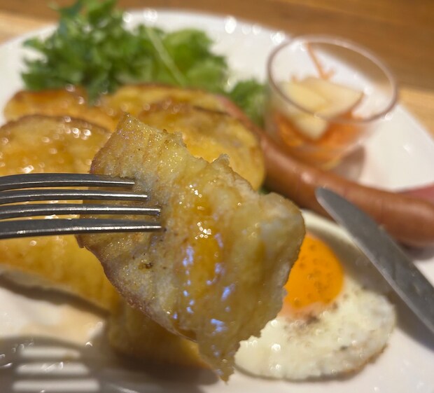 関西発のチェーン【上高地あずさ珈琲】1210円「絶品モーニング」の画像5