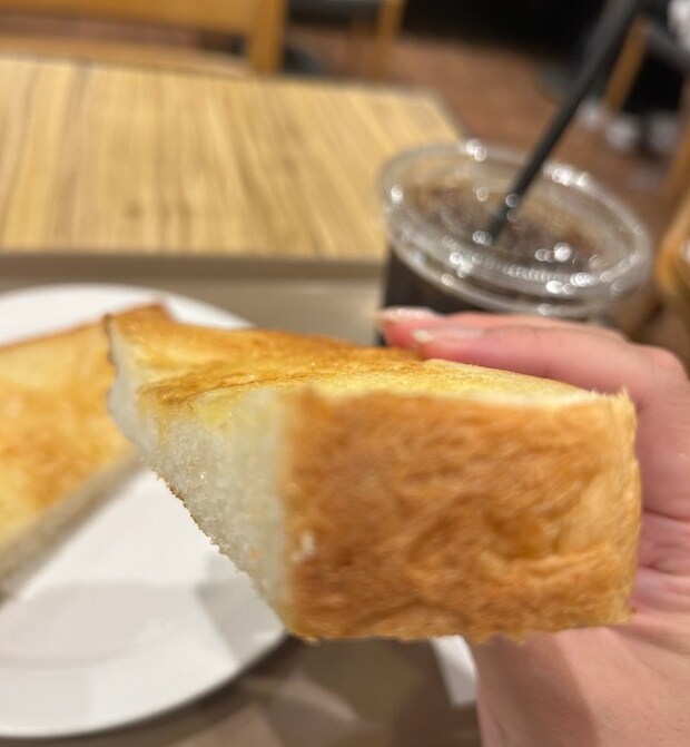 関西の老舗ベーカーリーカフェ【コンセルボ】430円「バターたっぷりモーニング」とは？　塩気がたまらない！の画像5