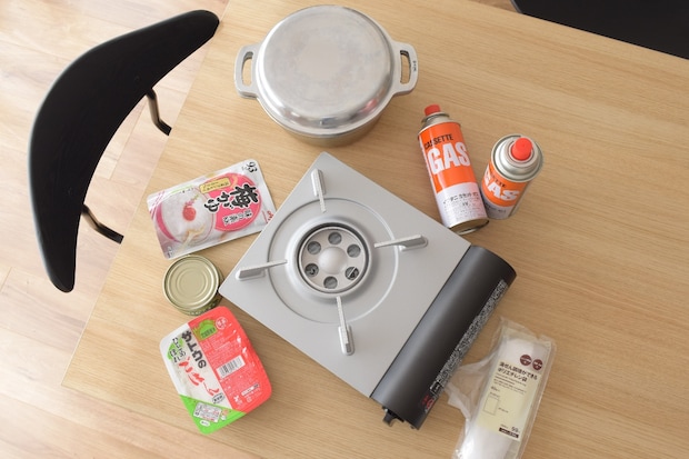 必須の備え！ カセットコンロ・卓上IHヒーターがあればできること
