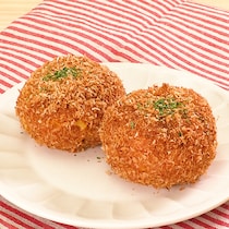 10分で出来る♪揚げないチーズライスコロッケ