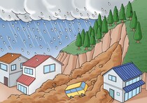 土砂災害に関する気象情報を解説！雨量が少なくても要注意