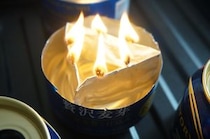 ビールの空き缶で作った簡易コンロ　料理できる？
