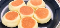 フライパンで♪　ホットケーキミックスでちぎりパン
