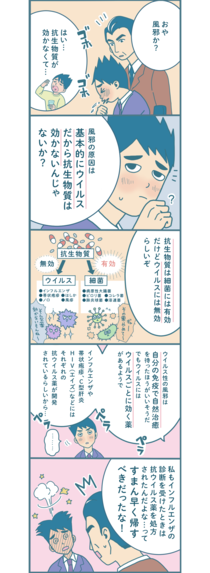 【漫画付き】細菌とウイルスって何が違うの？