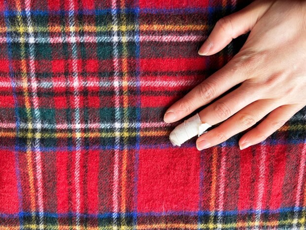 指先のテーピング