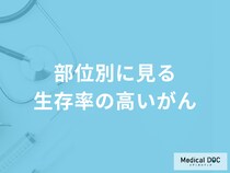 「生存率が高い４つのがん」はご存じですか？医師が徹底解説！