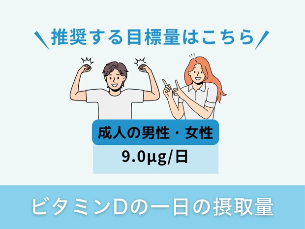 ビタミンDの一日の摂取量