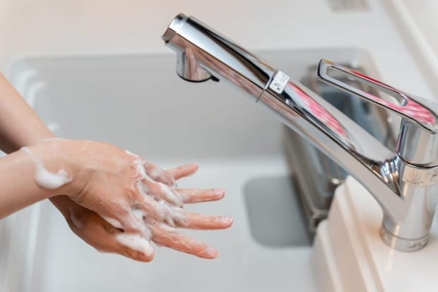 感染対策の手洗いイメージ