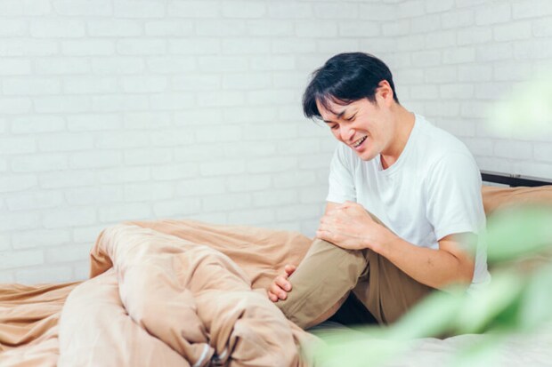 足が治った男性