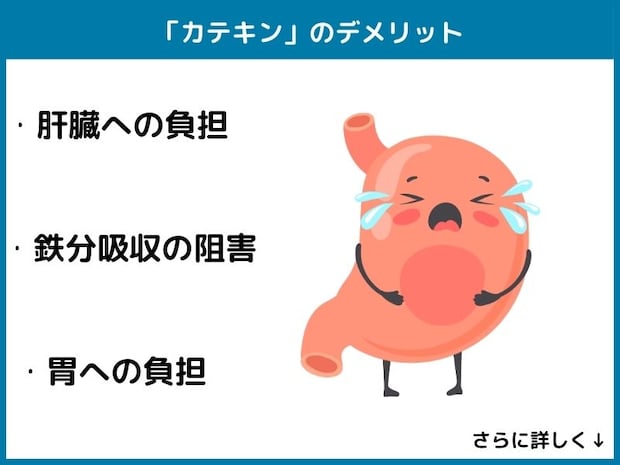 カテキンのデメリット
