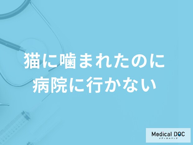 「猫に噛まれたのに病院へ行かない」のは要注意！放置で起こる感染症と応急処置を解説