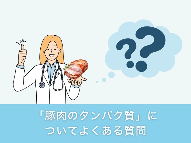 「豚肉のタンパク質」についてよくある質問